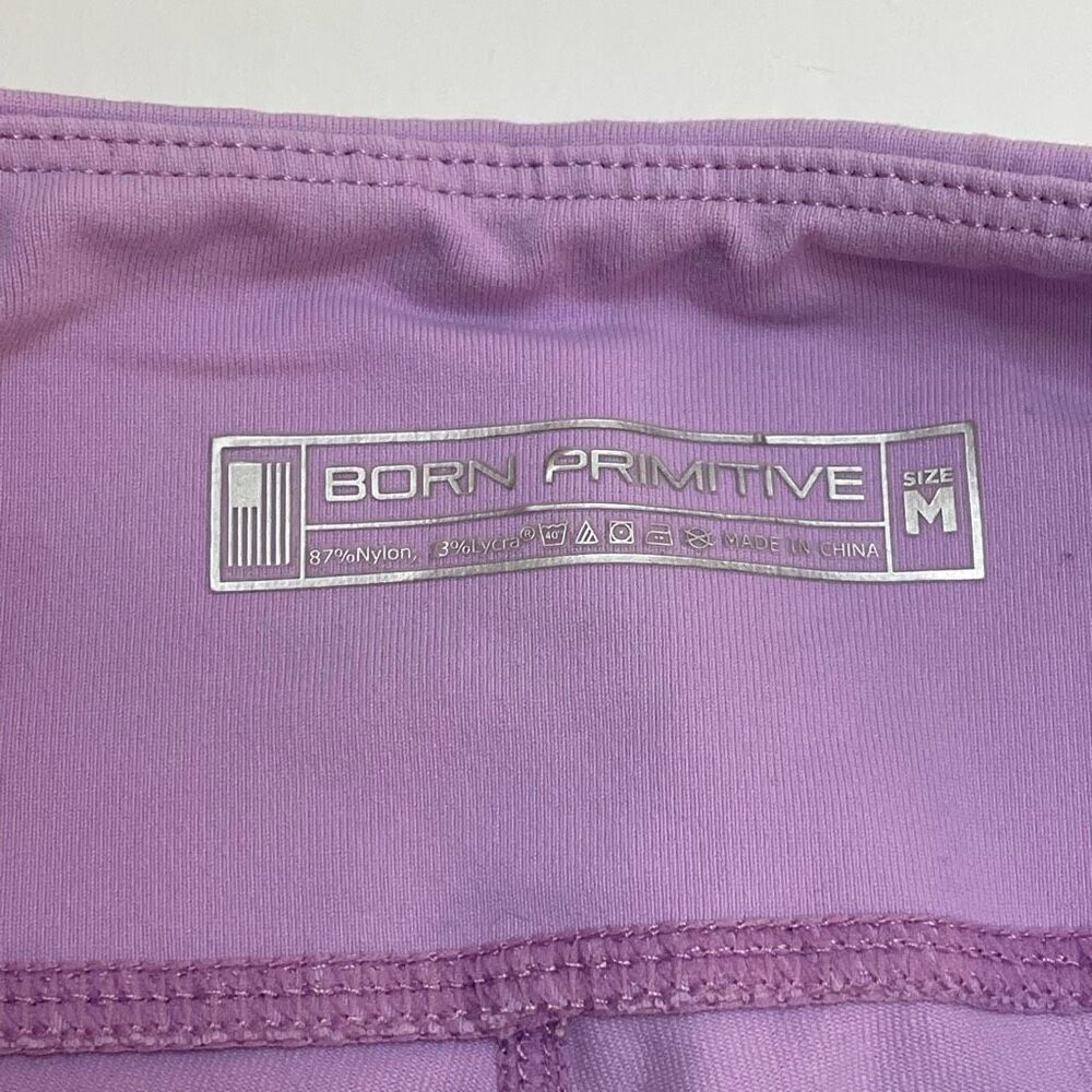 Born Primitive Workout Shorts Light Purple Size Medium - Picture 3 of 8